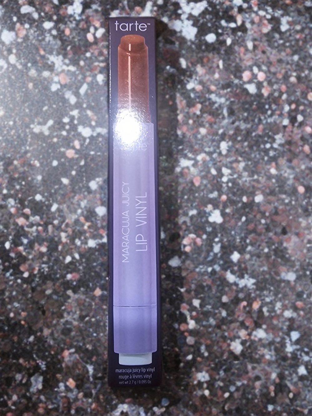 Tarte Maracuja Juicy Lip Vinyl - Shimmering Cinnamon Spice shade. 💄✨🌟